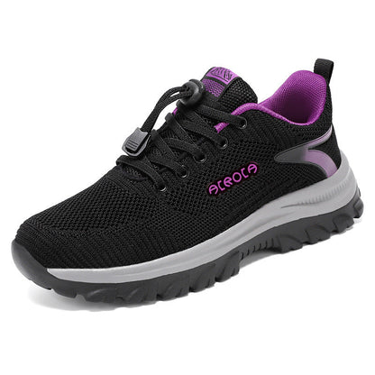 Damen Laufschuhe Schnellschnürsystem Flexibel