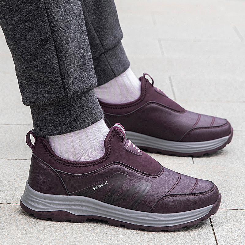 Damen Sneaker Slip On Rutschfest Flexibel Bequem