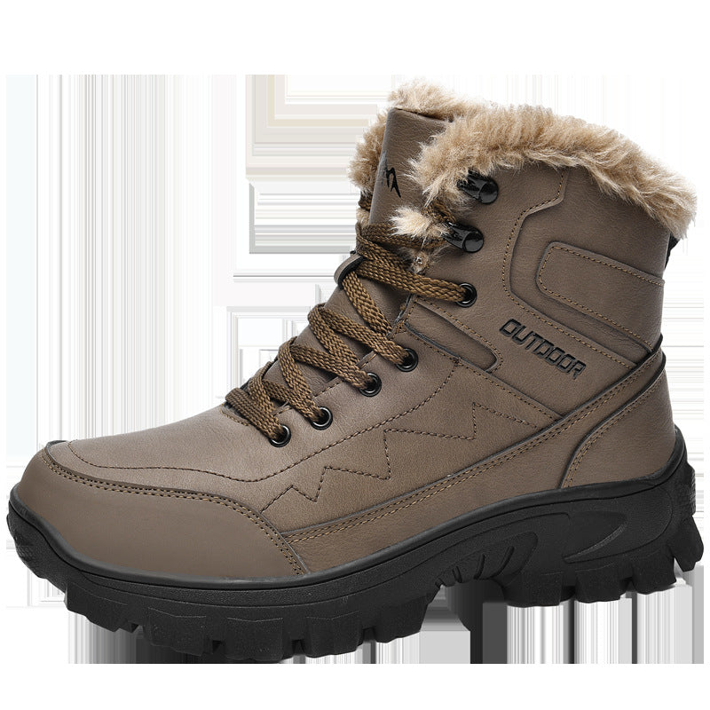 Damen Wanderschuhe Winter Warm Isoliert Wasserfest