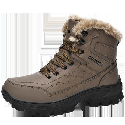 Damen Wanderschuhe Winter Warm Isoliert Wasserfest