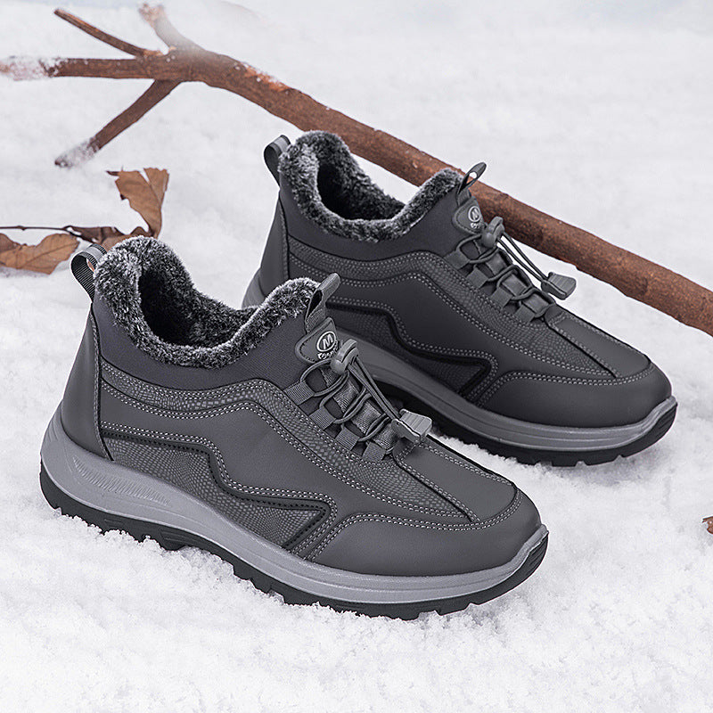Damen Winterstiefel Warm Isoliert Thermo-Sohle