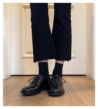 Damen Schnürschuhe Komfortabel Elegantes Design