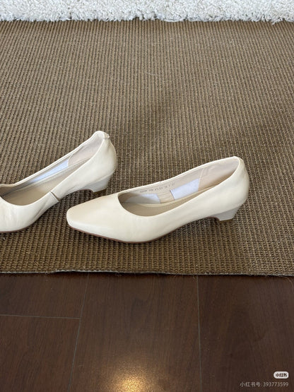 Damen Schuhe Quadratische Zehenpartie Flexibles Fußbett Elegant wird