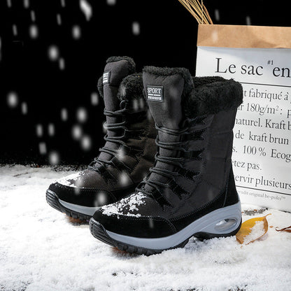Damen Winterstiefel Warm Isoliert Rutschfest