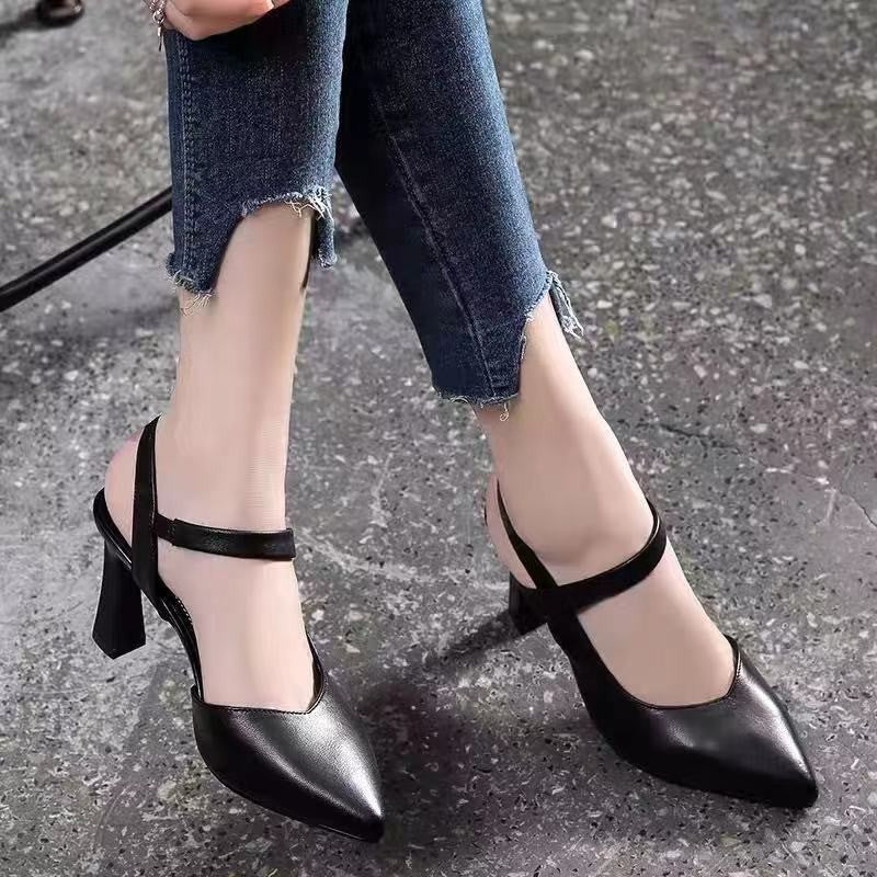 Damen Slingback Pumps Komfortabel Hochwertig