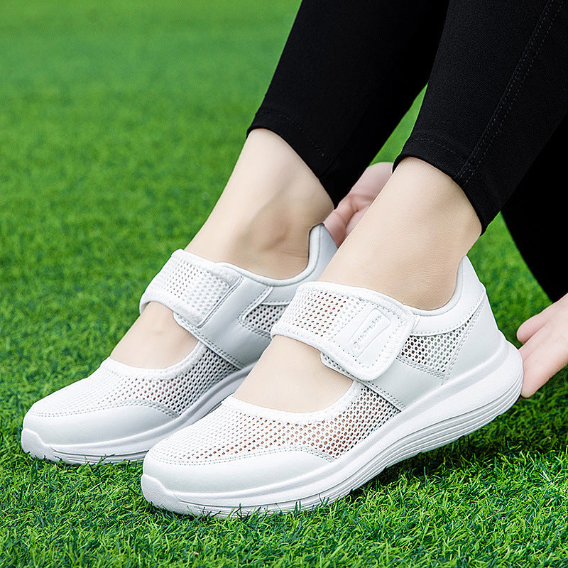 Damen Sneaker Sportlich Atmungsaktives Netzdesign