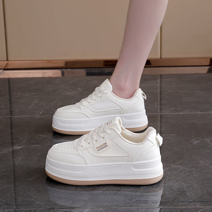 Damen Sneaker Dicksohle Atmungsaktives Mesh Modern
