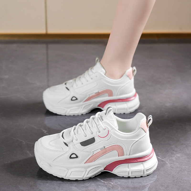 Damen Sneaker Sportlich Chunky Sohle