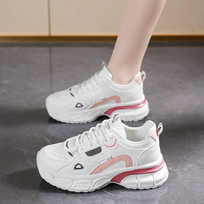Damen Sneaker Sportlich Chunky Sohle