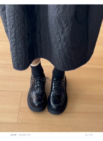 Damen Schnürschuhe Bequem Komfortabel