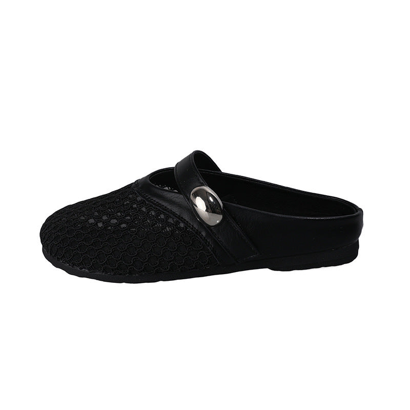 Damen Hausschuhe Netzdesign Bequem