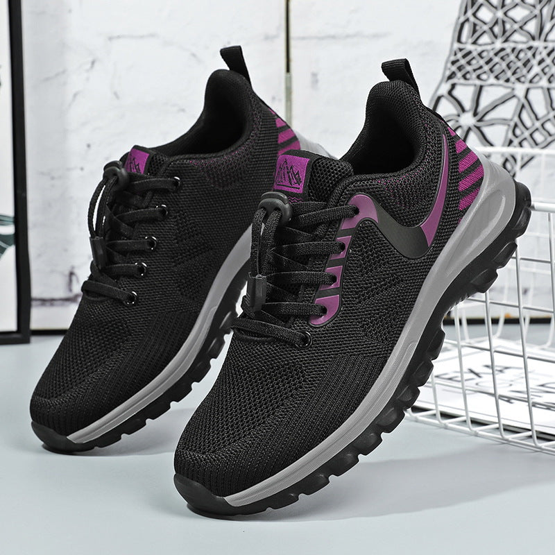 Damen Laufschuhe Atmungsaktives Mesh Elastisch Schnellschnürsystem - Norvielle