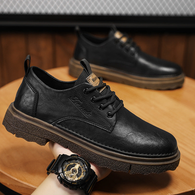 Damen Schnürschuhe Robustes Leder Rutschfest