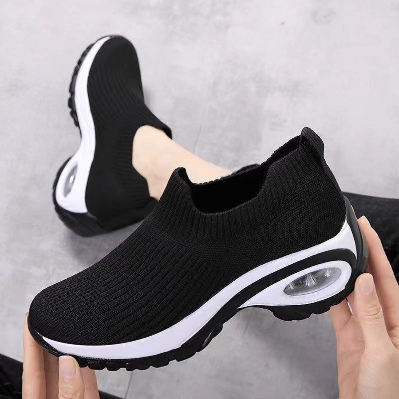Damen Sneaker Atmungsaktives Mesh Stoßdämpfer Sohle - Norvielle