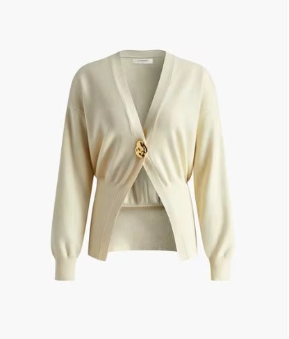 Damen Strickjacke Moderner Glamour Stil