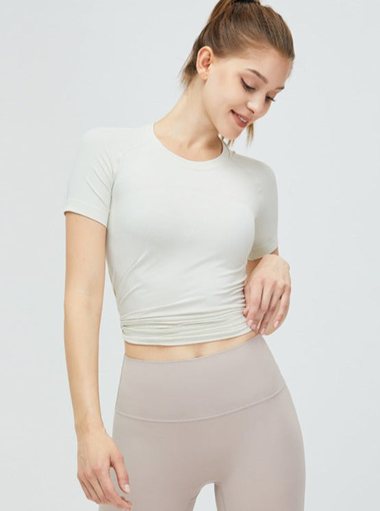 Damen Slim Fit Crop Sportlich - Norvielle
