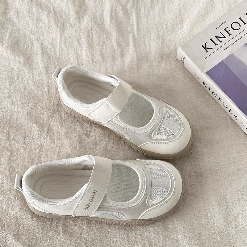 Damen Sandalen Sportlich Atmungsaktives Material Klettverschluss - Norvielle