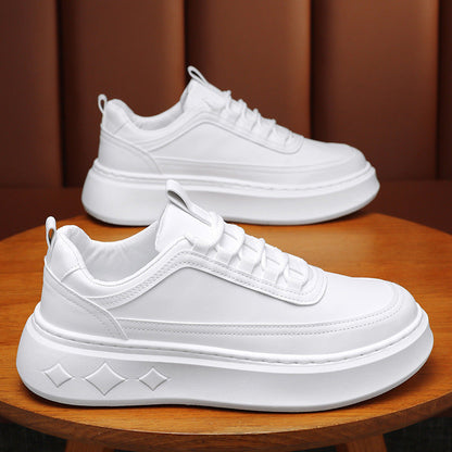 Damen Plateau Sneaker Ledersohlen Hochwertig