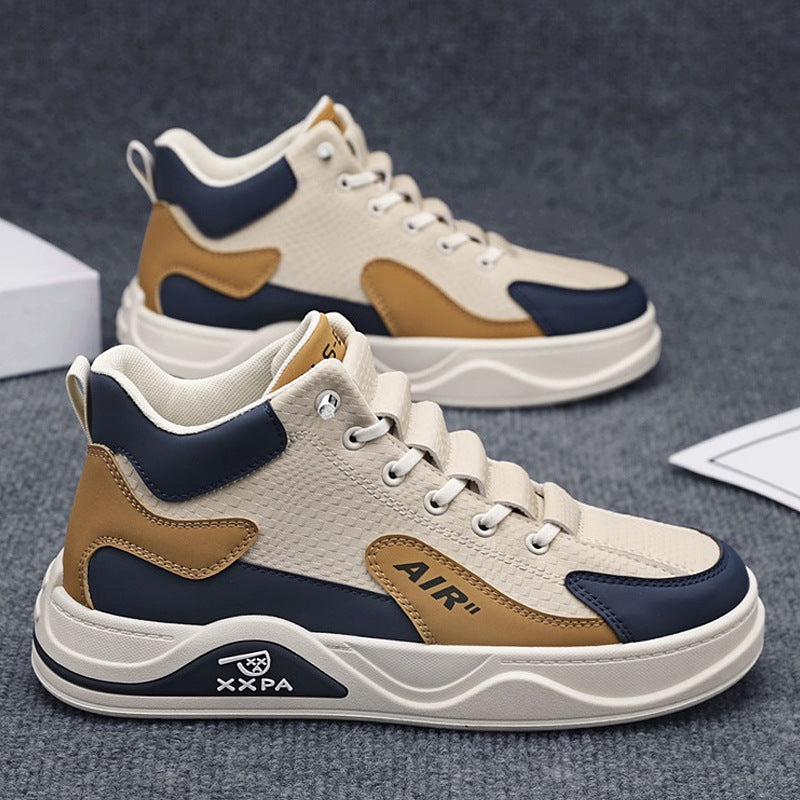 Herren High- Sneaker Atmungsaktives Mesh Rutschfeste Sohle