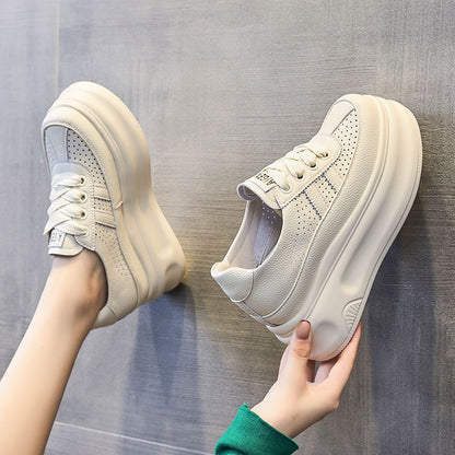 Damen Sneaker Hoch Extra Sohle Modisch