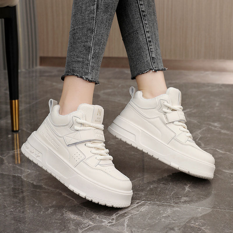 Damen High- Sneaker Gefüttert Klettverschluss