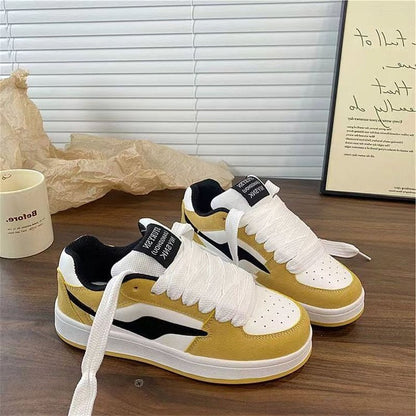 Damen Sneaker Sportlich Veloursleder Atmungsaktiv