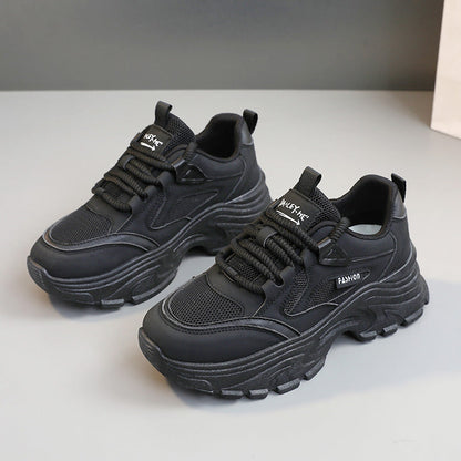 Damen Laufschuhe Chunky Atmungsaktives Mesh Sportlich