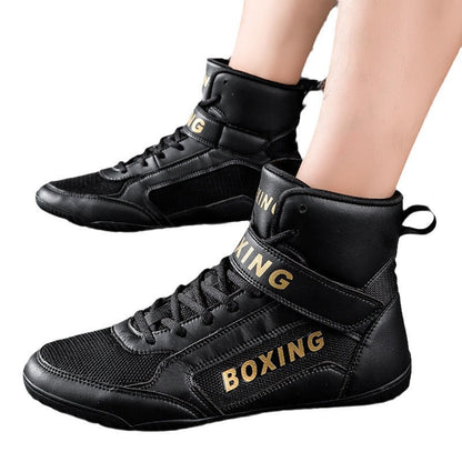 Damen Boxschuhe Sportlich Wettkampf Training Schuhe