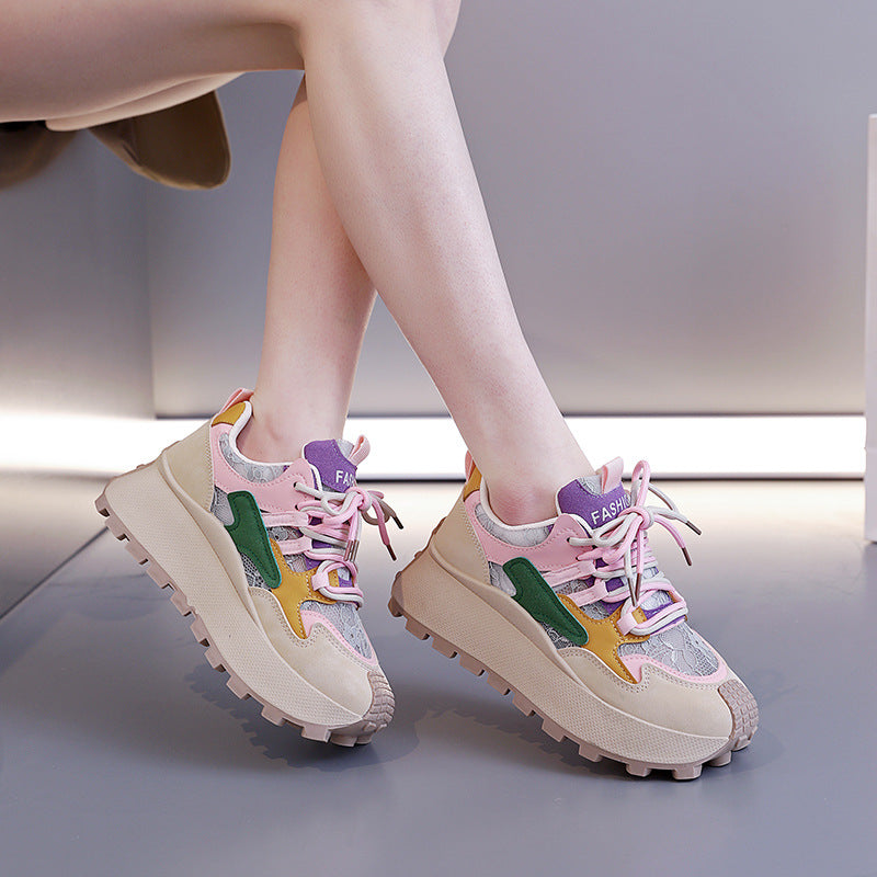 Damen Sneaker Ergonomisch Weiches Innenfutter