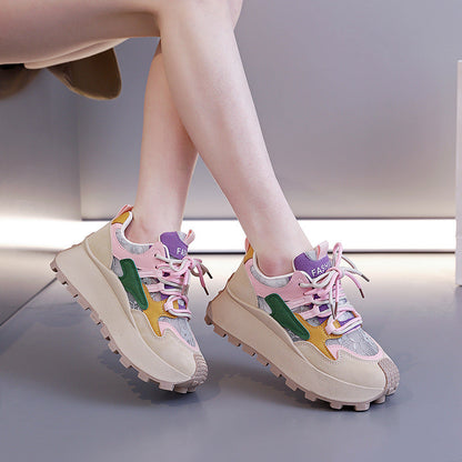 Damen Sneaker Ergonomisch Weiches Innenfutter