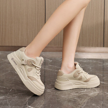 Damen Sneaker Bequem Chunky Soles