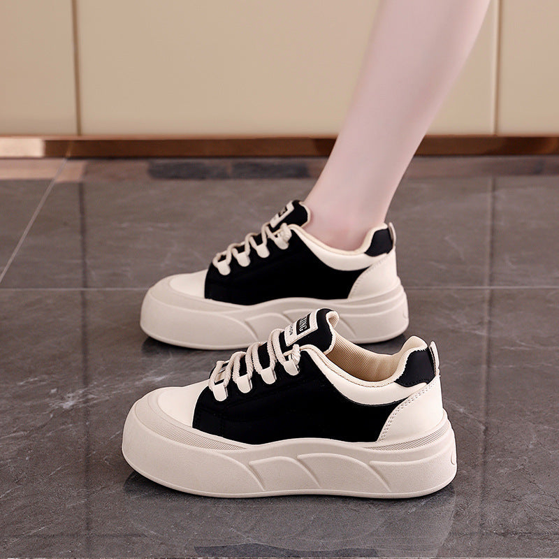 Damen Chunky Sneaker Hochplateau Schuhe Modern