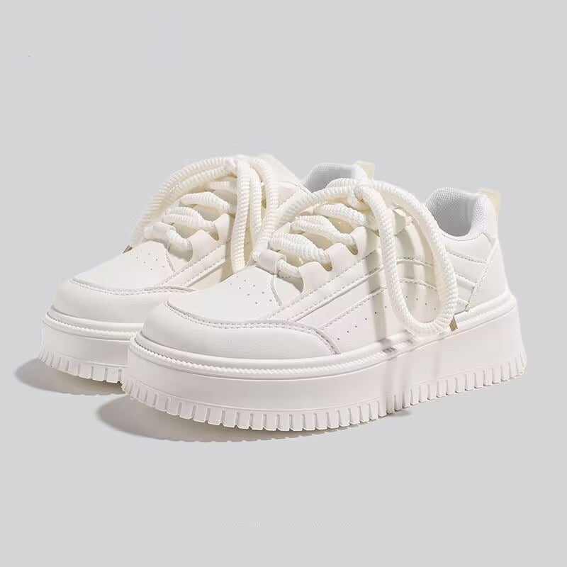 Damen Plattformsneaker Atmungsaktives Mesh Modern Sportlich