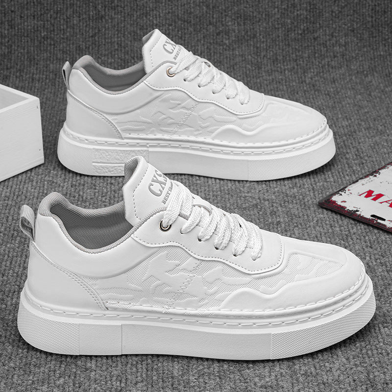 Damen Sneaker Bequem Sportlich Weiss