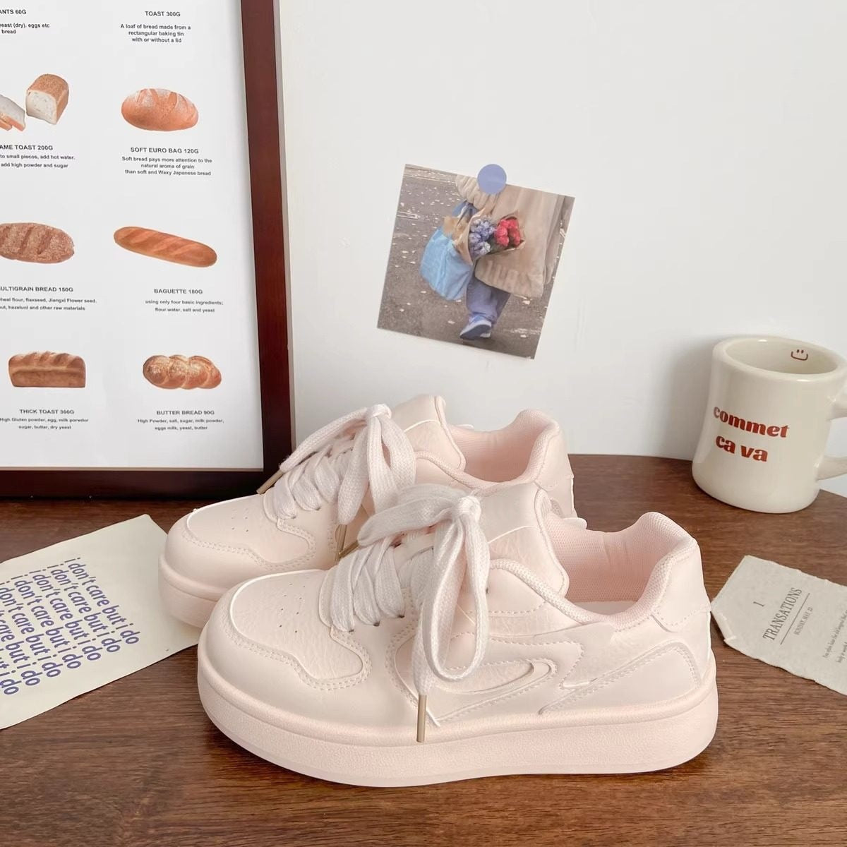 Damen Sneaker Leicht Luftdurchlässig Bequem