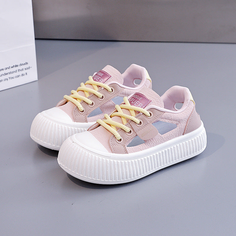 Damen Sneaker Atmungsaktives Mesh Hoch Sportlich