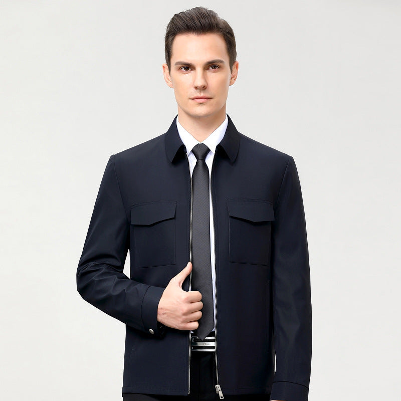 Herren Wintermantel Slim Fit Modern