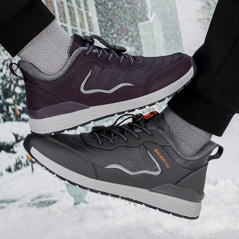 Damen Winterlaufschuhe Warm Isoliert Rutschfest