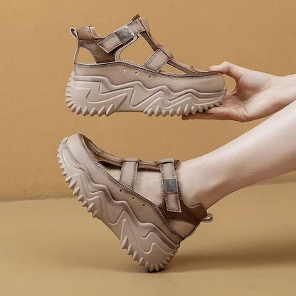 Damen Sandalen Rutschfest Verstellbar Sommer