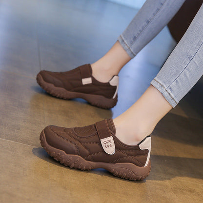 Damen Freizeitschuhe Elastisch Rutschfest Bequem