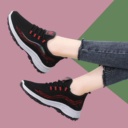 Damen Laufschuhe Atmungsaktiv Rutschfest Sport