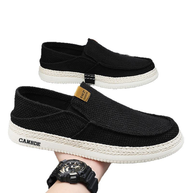 Damen Slip-On Schuhe Atmungsaktives Material Bequem Sommer