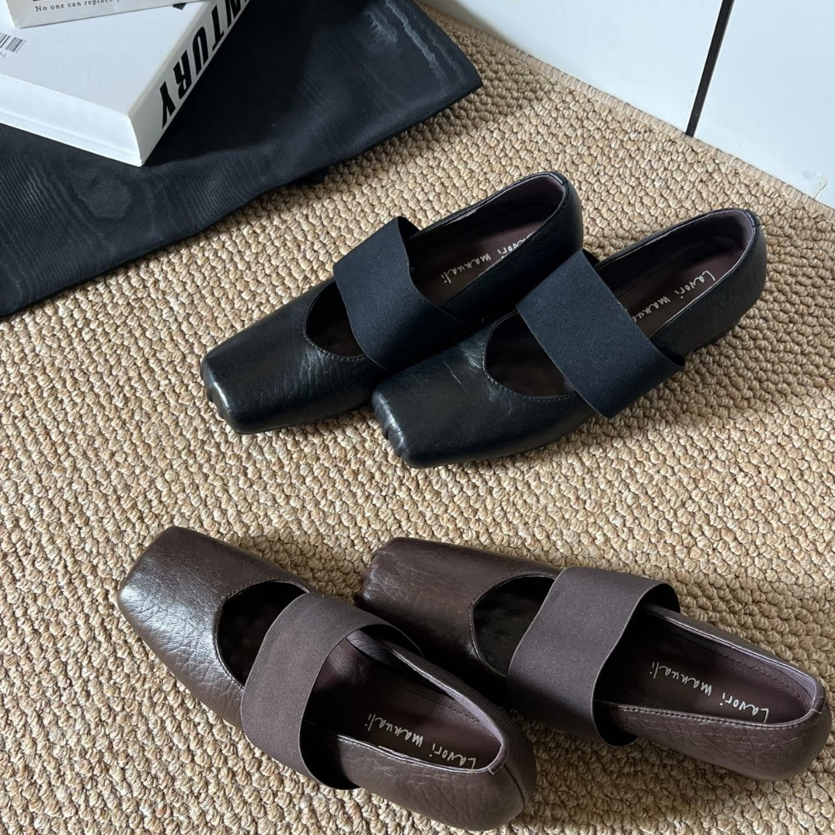Damen Ballerinas Elastisch Komfortabel