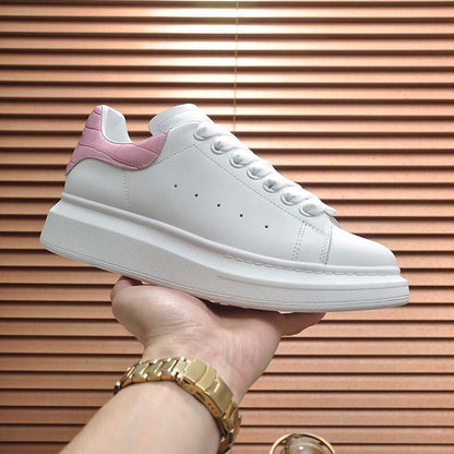 Damen Sneaker Leder Weich Gepolstert