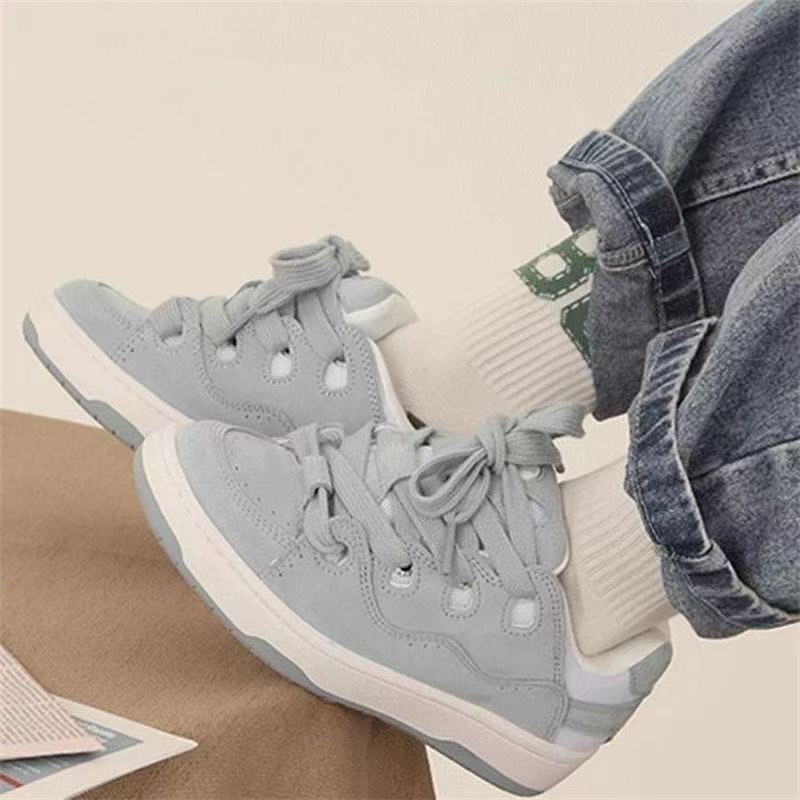Damen Sneaker Atmungsaktives Mesh Schnürsystem Weichsohle