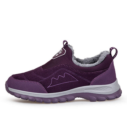 Damen Slip-On Sneaker Warmfutter Schuhe