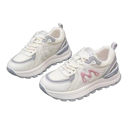Damen Sneaker Atmungsaktives Mesh Dämpfende Laufsohle