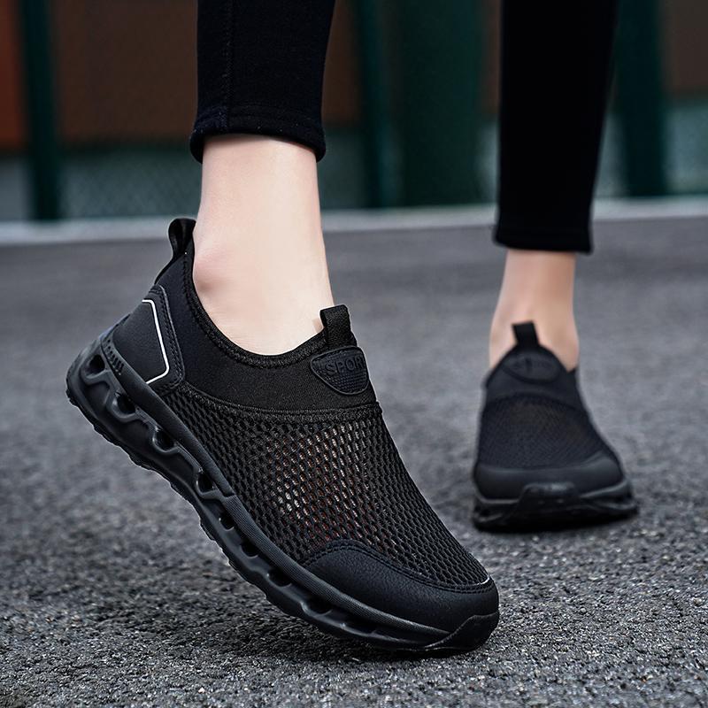 Damen Sneaker Sport Mesh Bequem