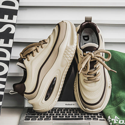 Damen Sneaker Chunky bequem Luftpolster Sohle Weite Passform