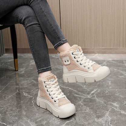 Damen High- Sneaker Weich Modisch